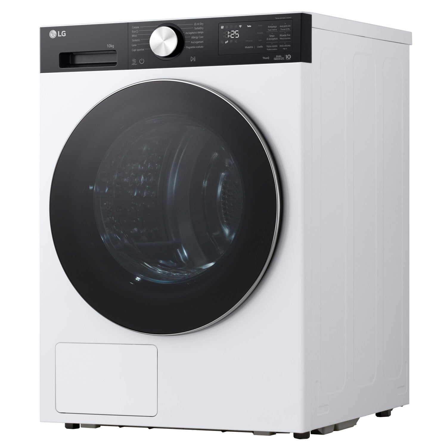 LG RNX5010TKC Asciugatrice Intelligente AI Dry10 kg Classe C Bianco