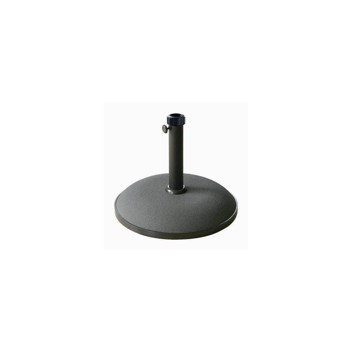 Amicasa Base Ombrellone YTH25-B 25 Kg Cemento Gomma Nero