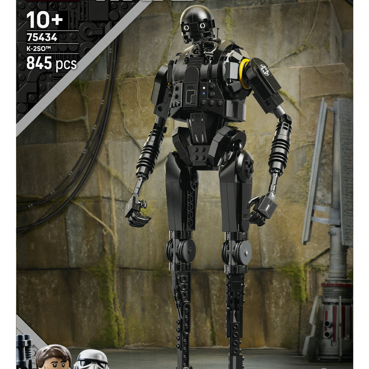 LEGO Star Wars 75434 Droide Di Sicurezza K-2SO Action Figure Snodabile Da Collezione 845 Pezzi 10