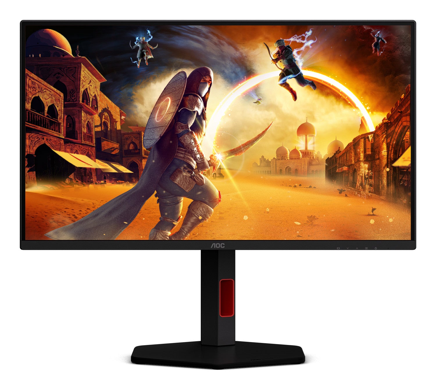 AOC G4 25G4KUR Monitor PC 62,2 cm (24.5") 1920 x 1080 Pixel Full HD LED Nero, Rosso