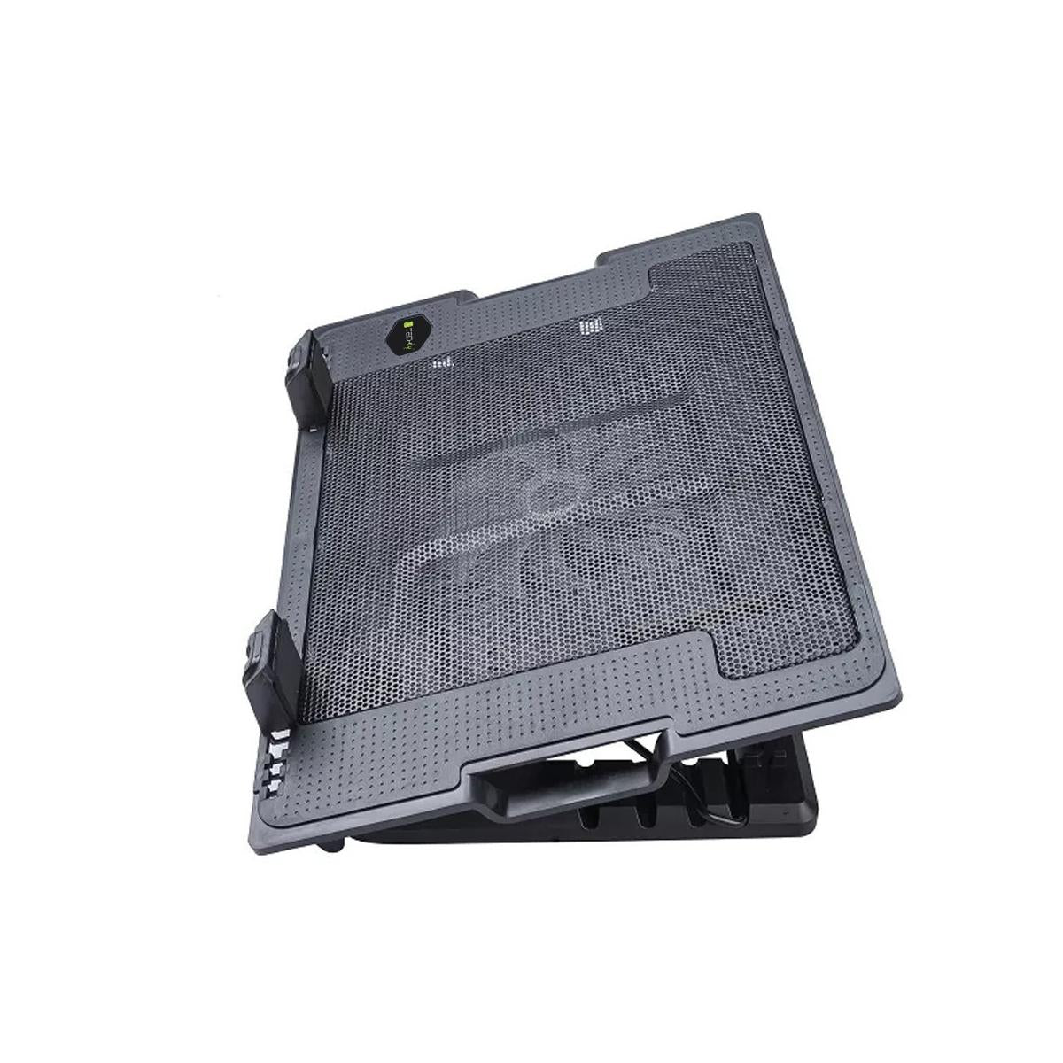 Techly Supporto per notebook fino a 17.3" con sistema di raffreddamento