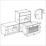 Foster KE 7193 047 forno 97 L Acciaio satinato