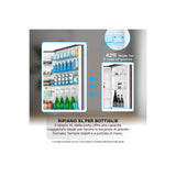 TCL RP350BBD0. Frigorifero Combinato 60 cm – 350 L con Variable Zone, Total No Frost e Compressore Inverter