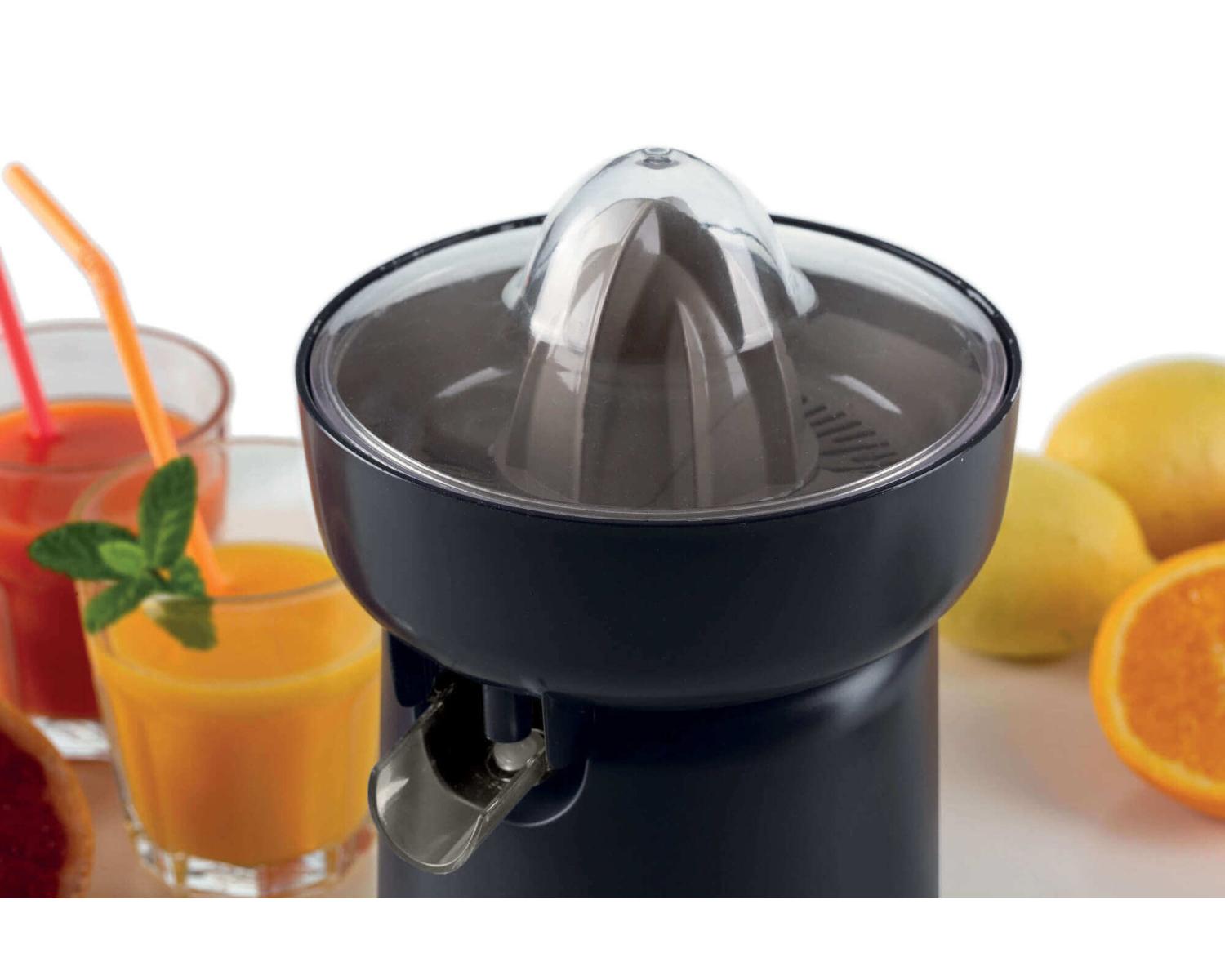 Ariete 417 Spremiagrumi Breakfast, 40W, 2 coni di spremitura, Coperchio di protezione, Beccuccio antigoccia, Rotazione a destra e a sinistra, Piedini antiscivolo, Dark Sahara Grey