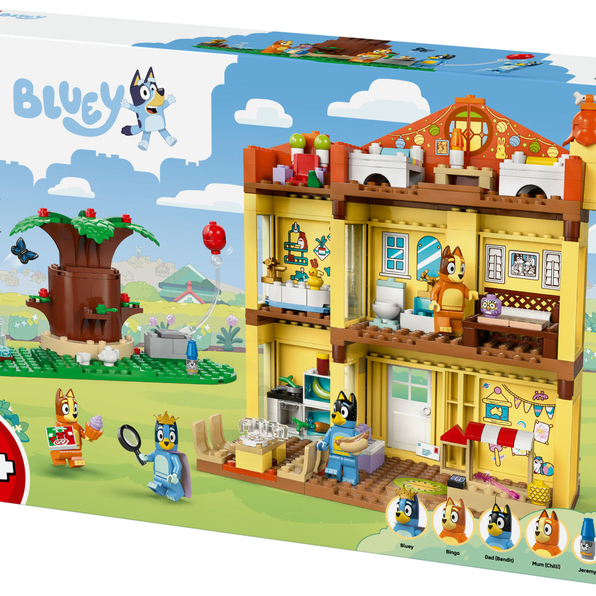 LEGO Bluey 11203 Casa della Famiglia di Bluey Playset 4 Anni 382 Pezzi
