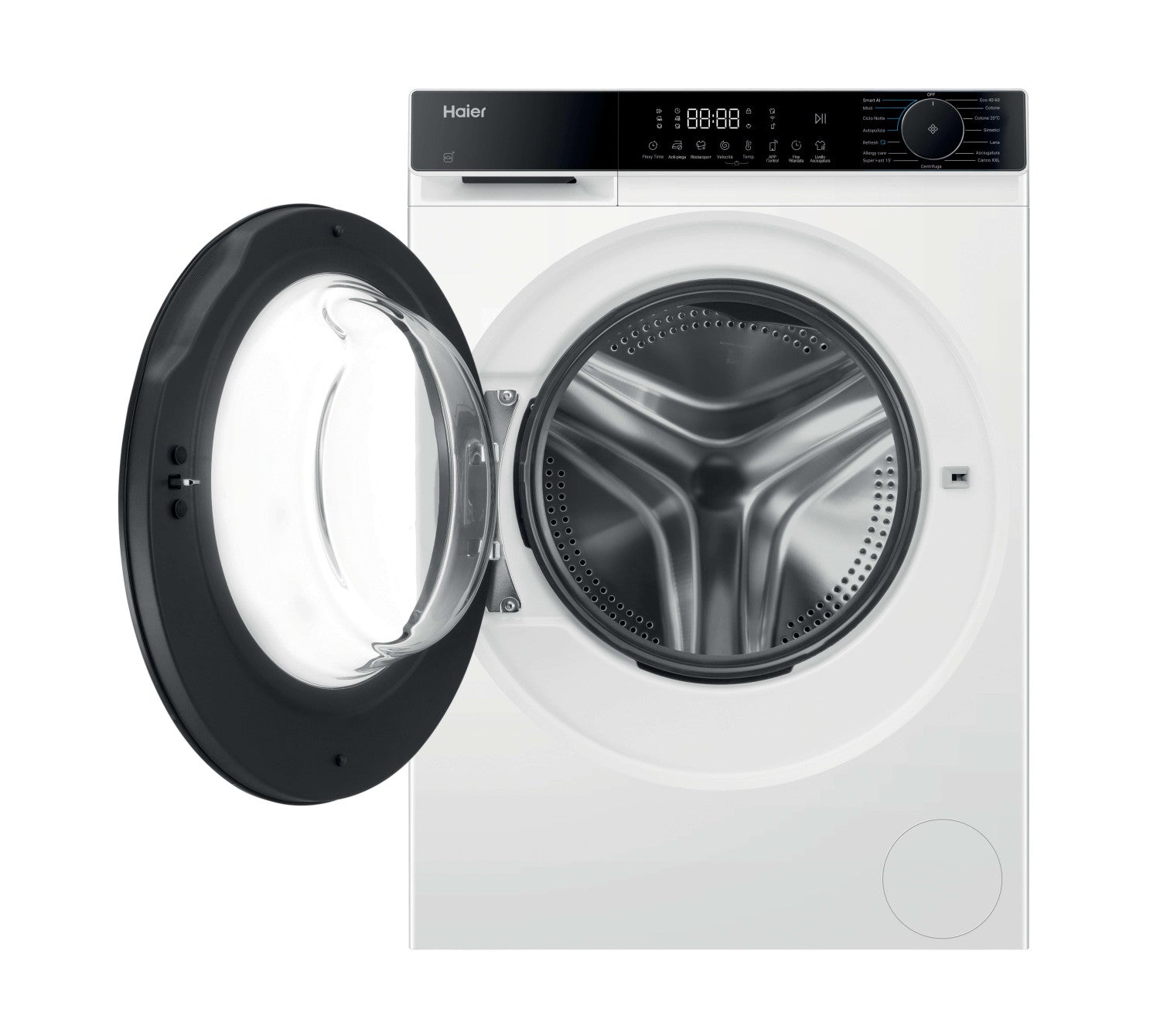 Haier HWD110BP14357UIT lavasciuga Libera installazione Caricamento frontale Bianco