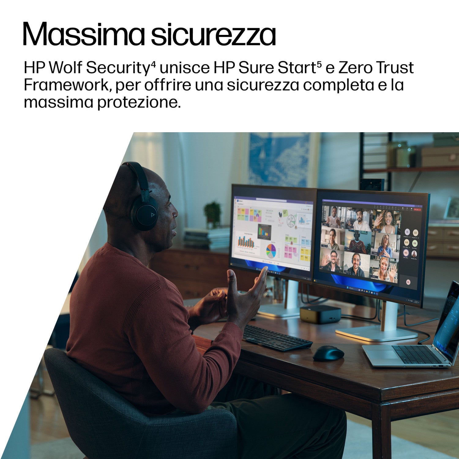 HP Dock USB-C 100W G6 Nero