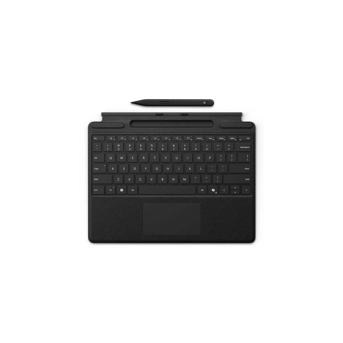 Microsoft Surface Pro Keyboard with Slim Pen for Business QWERTY Inglese Microsoft Cover port Nero