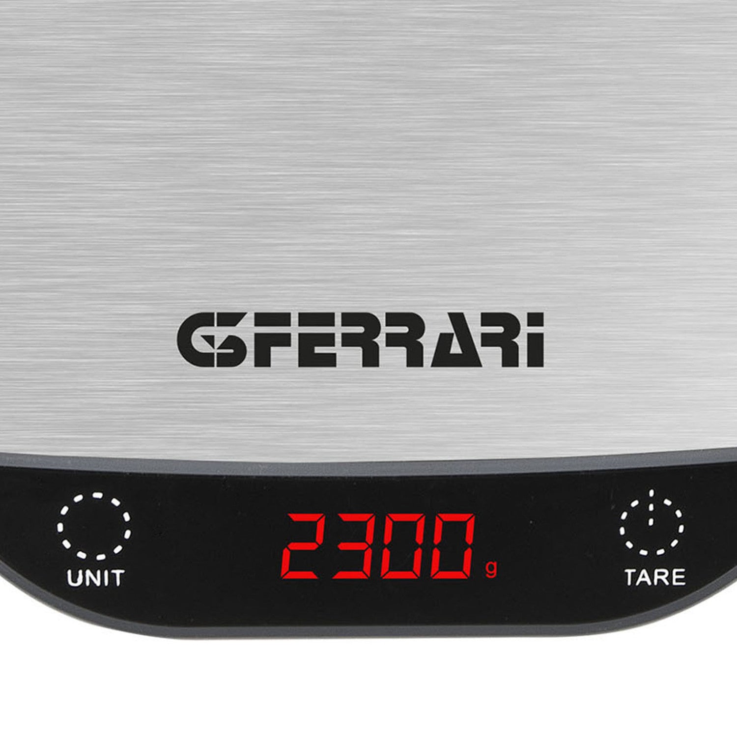 G3 Ferrari G20096 bilancia da cucina Acciaio inox Superficie piana Bilancia da cucina elettronica