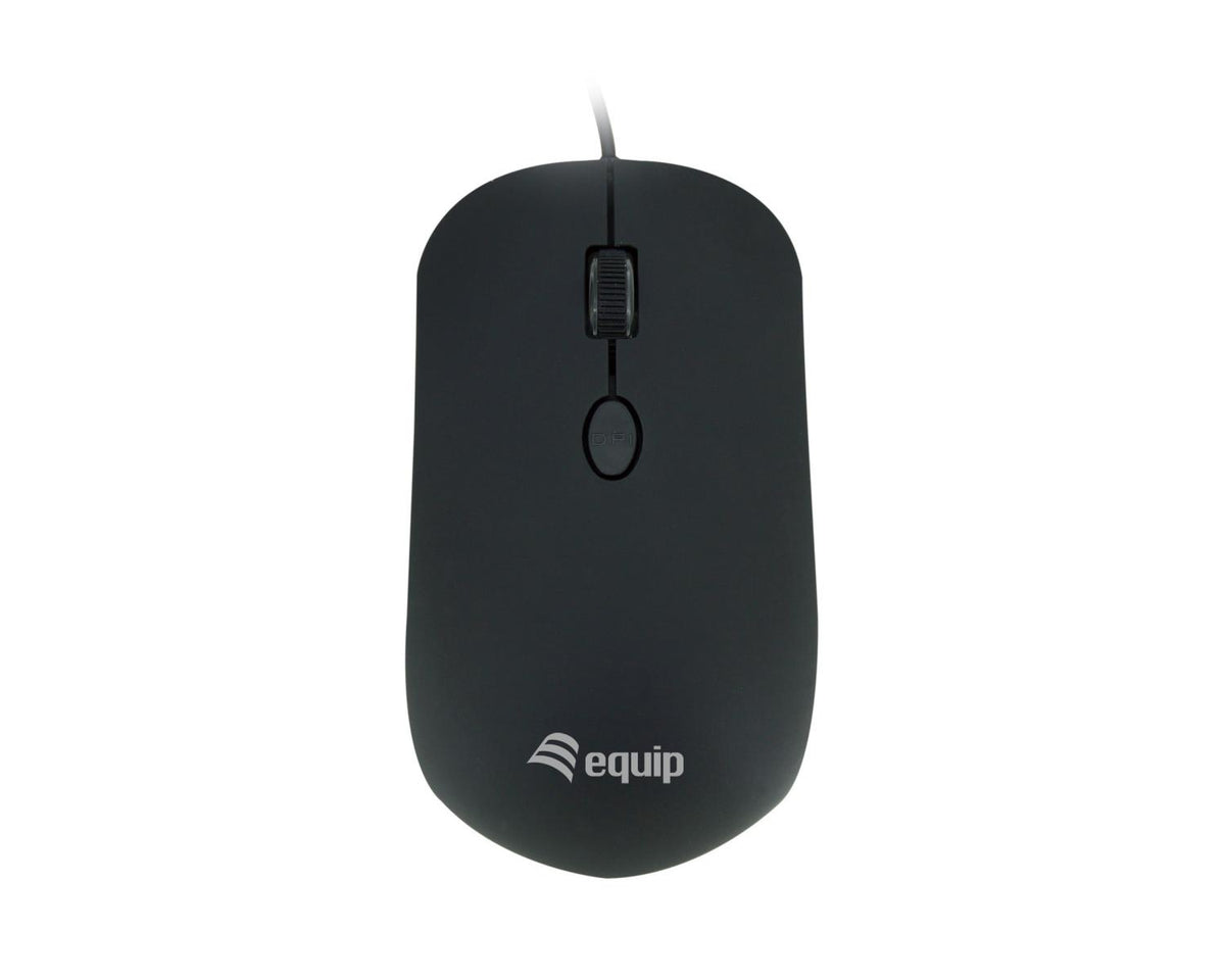 Equip 245114 mouse Ambidestro USB tipo A Ottico 1600 DPI