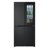 LG InstaView GMV860EPDE Frigorifero Multidoor Slim Classe E 530L WiFi Linear Cooling Essence Matte Black