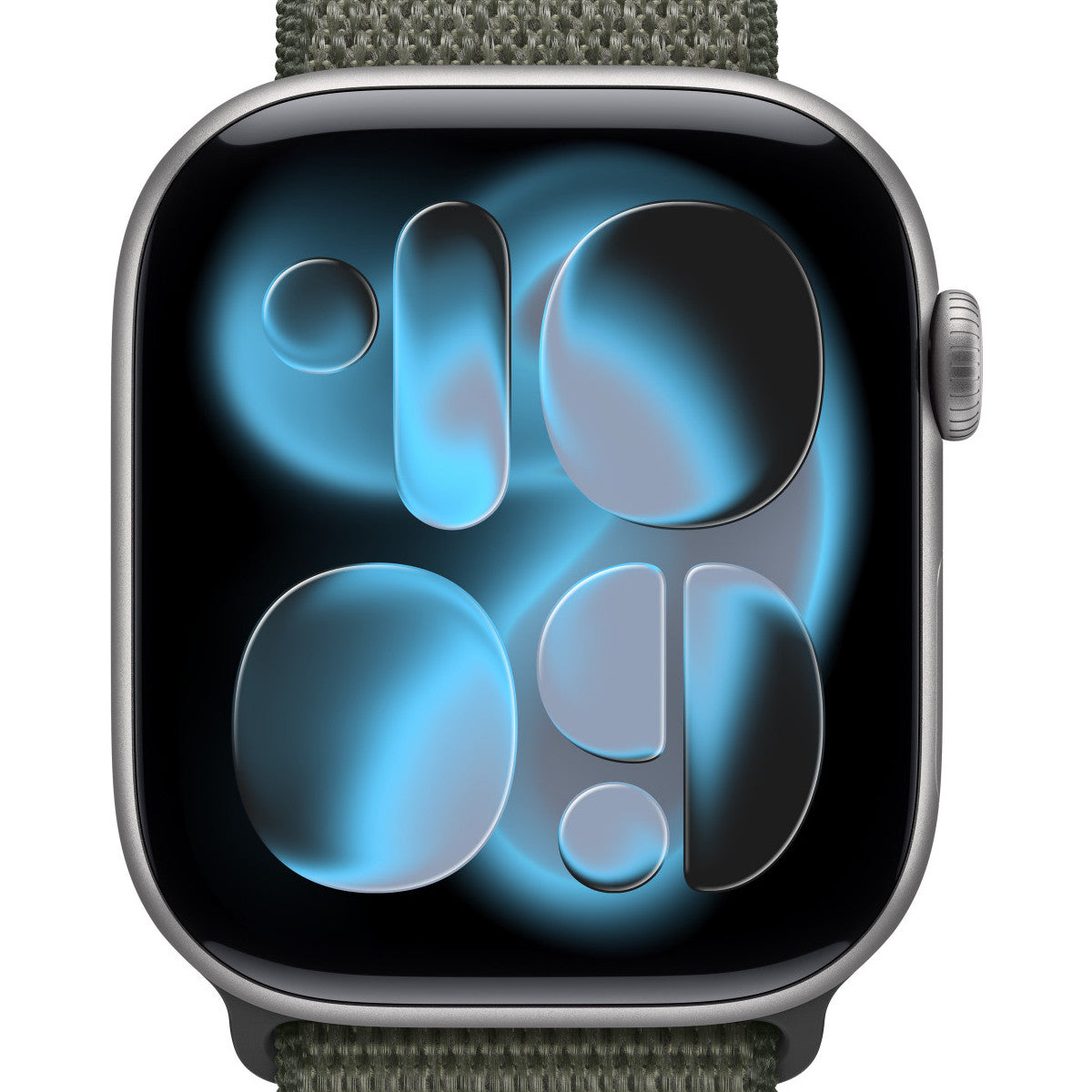Apple MFFJ4ZM/A accessorio indossabile intelligente Band Verde Nylon, Poliestere riciclato, Spandex