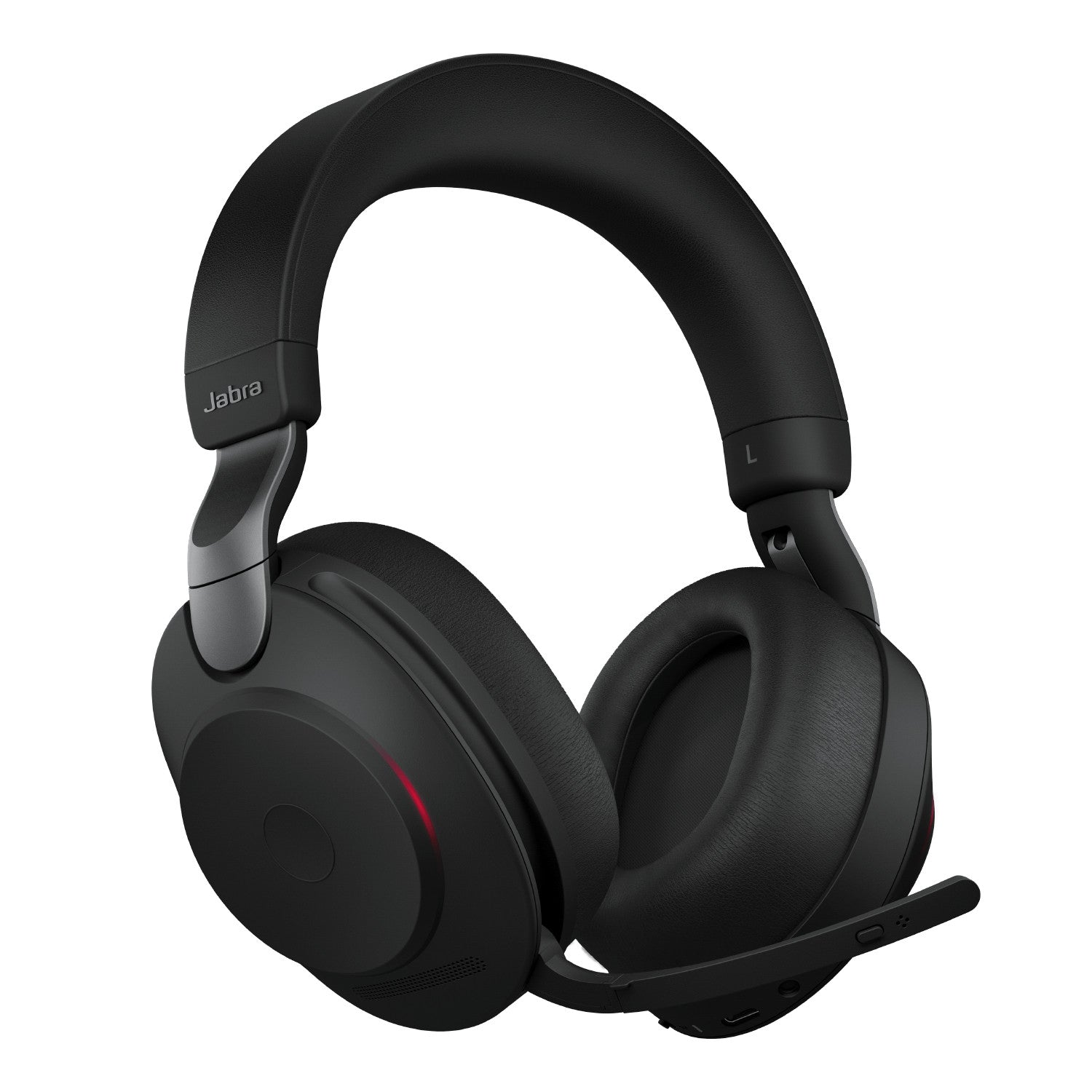Jabra Evolve2 85, UC Stereo Auricolare Con cavo e senza cavo A Padiglione Ufficio USB tipo-C Bluetooth Nero