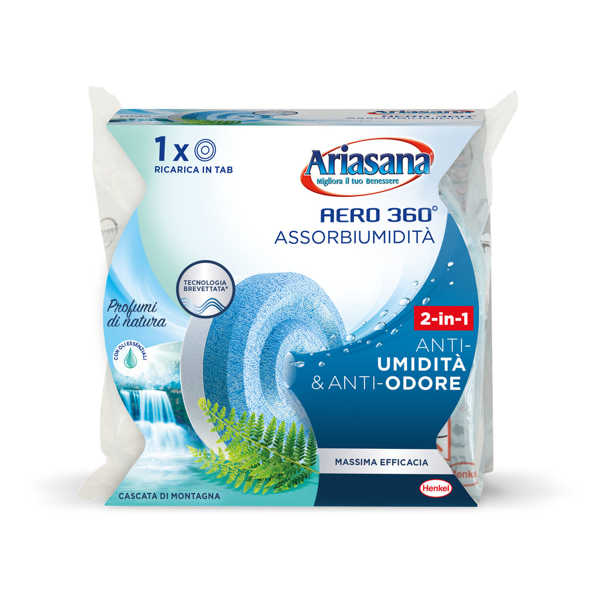 Ariasana Aero 360 Tab Cascata di montagna 450g