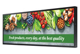 Samsung SH37C Design panorama 94 cm (37") LCD Wi-Fi 700 cd/m² Nero Tizen 7.0 24/7