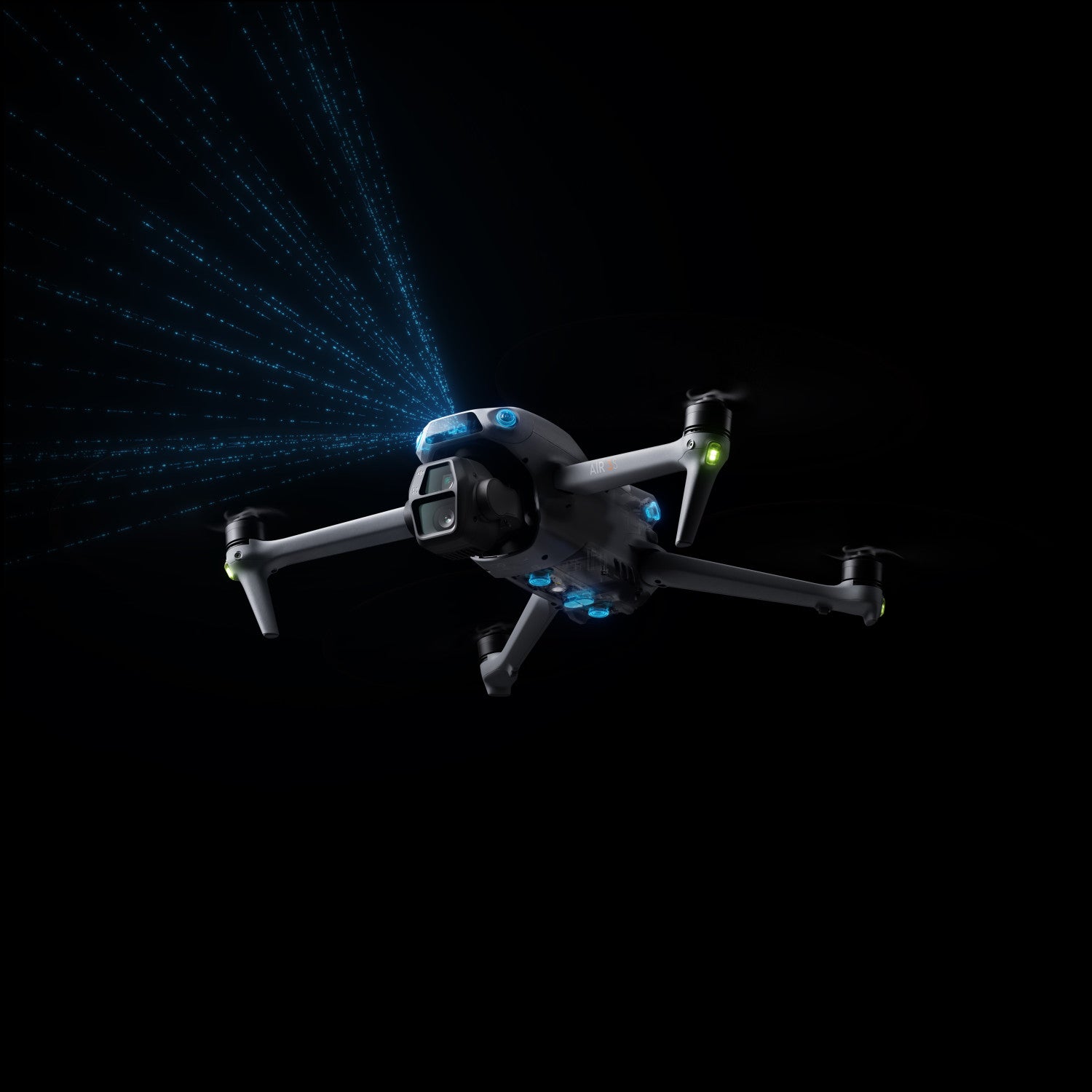 DJI Air 3s RC-N3 4 rotori Quadrirotore 50 MP 3840 x 2160 Pixel 4276 mAh Grigio