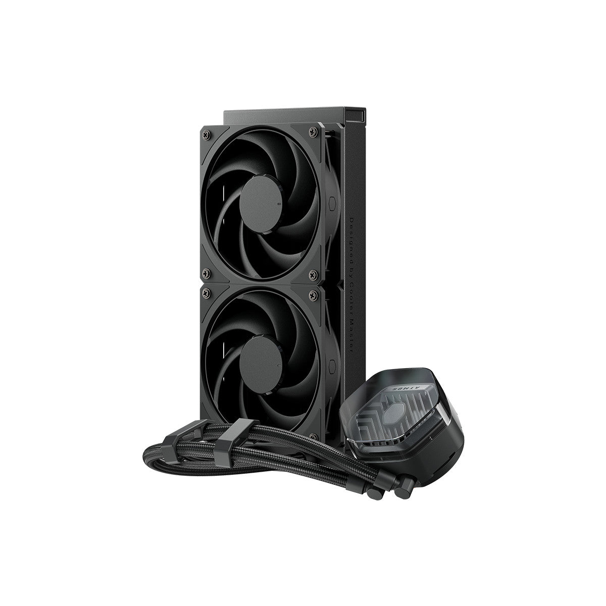 Cooler Master MasterLiquid ATMOS Stealth Series Processore Kit di raffreddamento a liquido 12 cm Nero