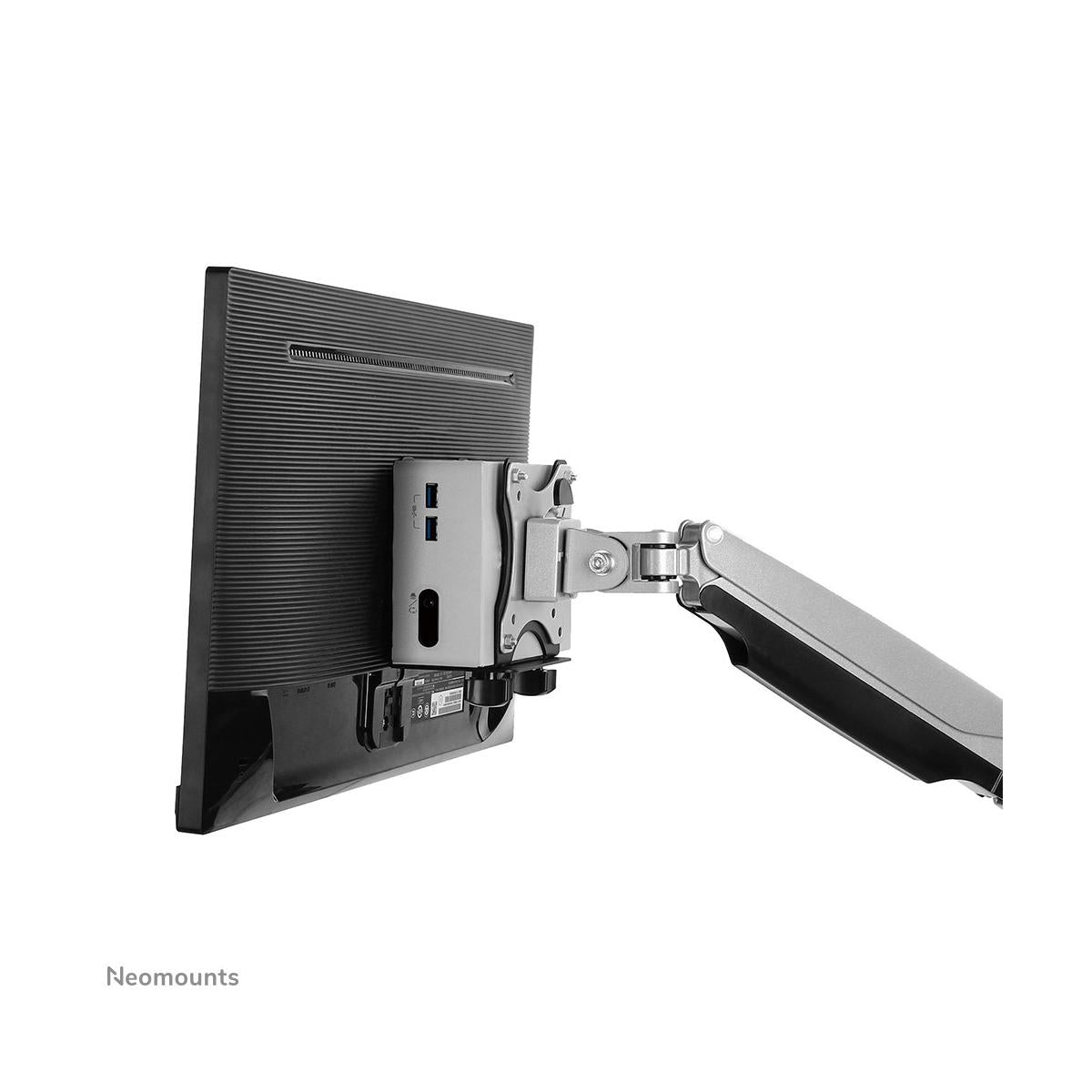 Neomounts NM-TC100BLACK supporto per CPU Supporto per CPU montata su supporto monitor Nero