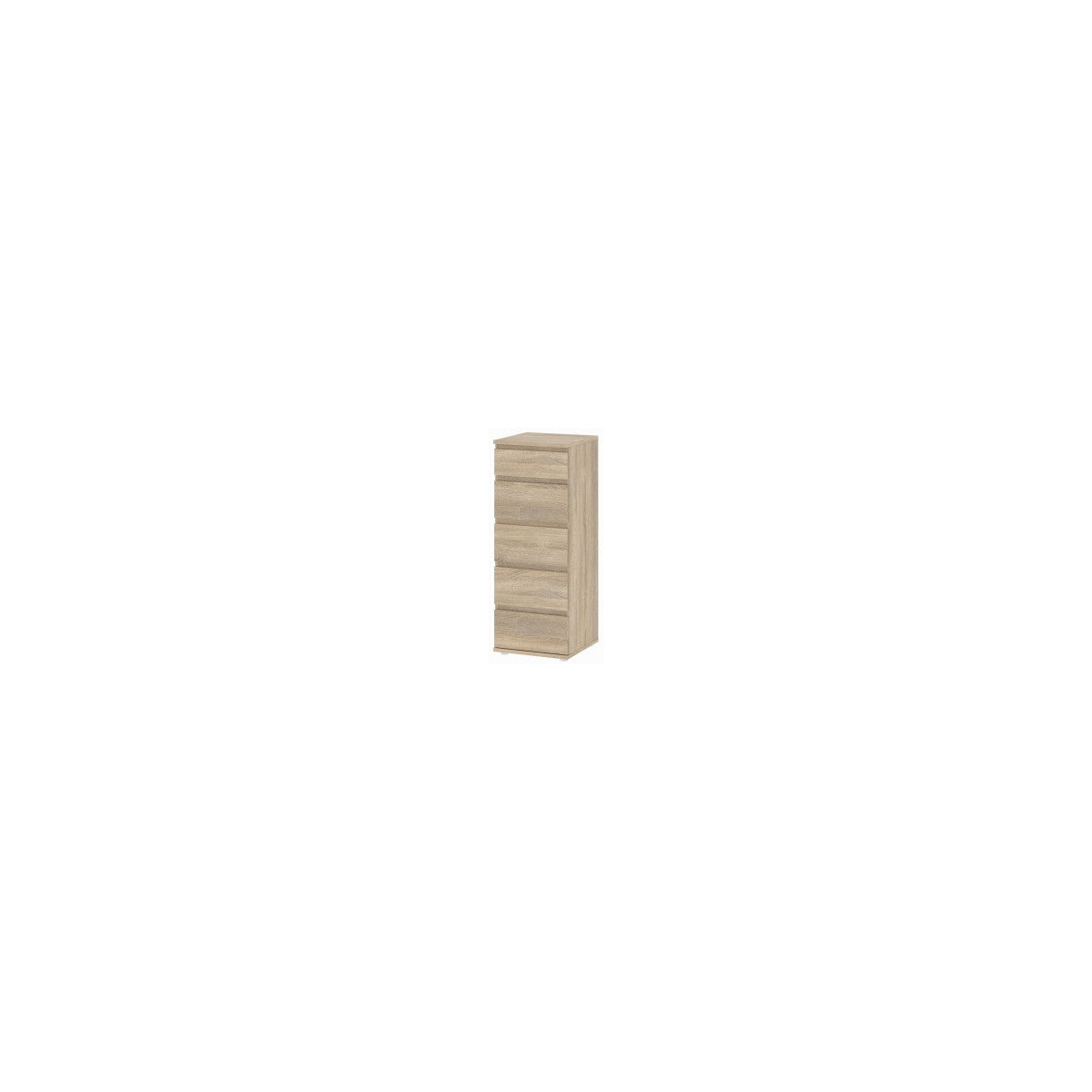 Giga Living Cassettiera Nova Naturale 80x40x85 Cm