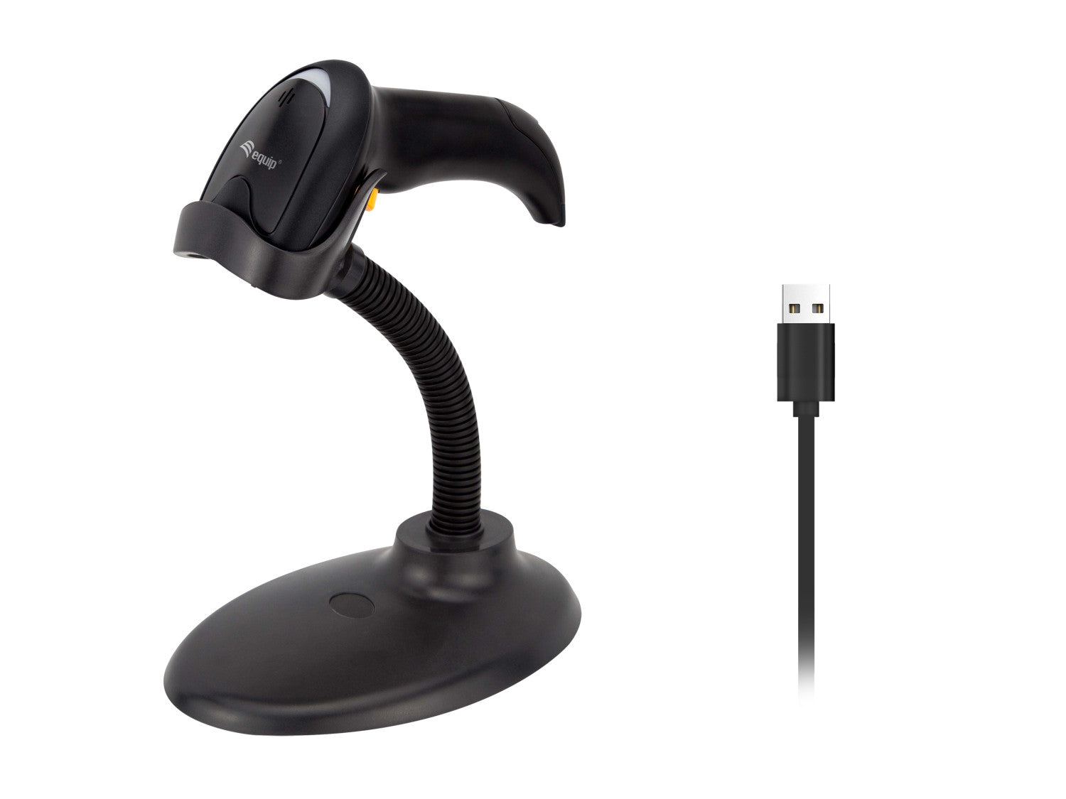 Equip 351021 lettore di codici a barre Lettore di codici a barre portatile 1D/2D LED Nero