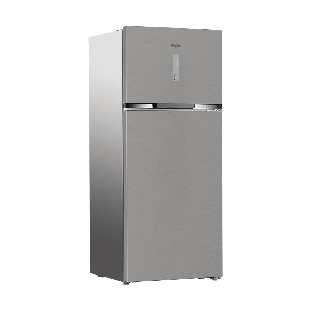 Whirlpool WHD2 6552 X4E Frigorifero doppia porta a libera installazione, Dual no frost, 78cm, Classe E, Pearl Inox, 37 dbA, h 187cm