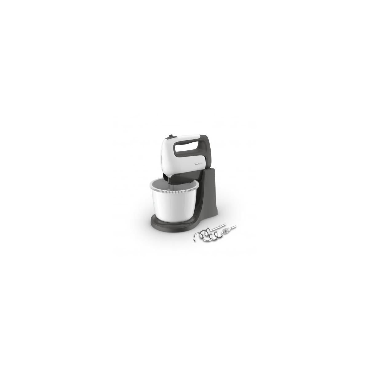 Sbattitore Elettrico Moulinex HM4641 Prepmix con Ciotola Bianco Grigio