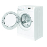 Indesit BWSA 7126X WV IT, 7kg, classe A, Bianco, Inverter, 1200 giri, Display LED, vapore, porta bianca Made in Italy