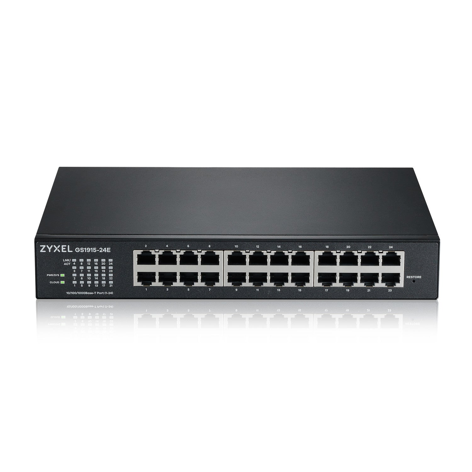Zyxel GS1915-24E Gestito L2 Gigabit Ethernet (10/100/1000) 1U Nero
