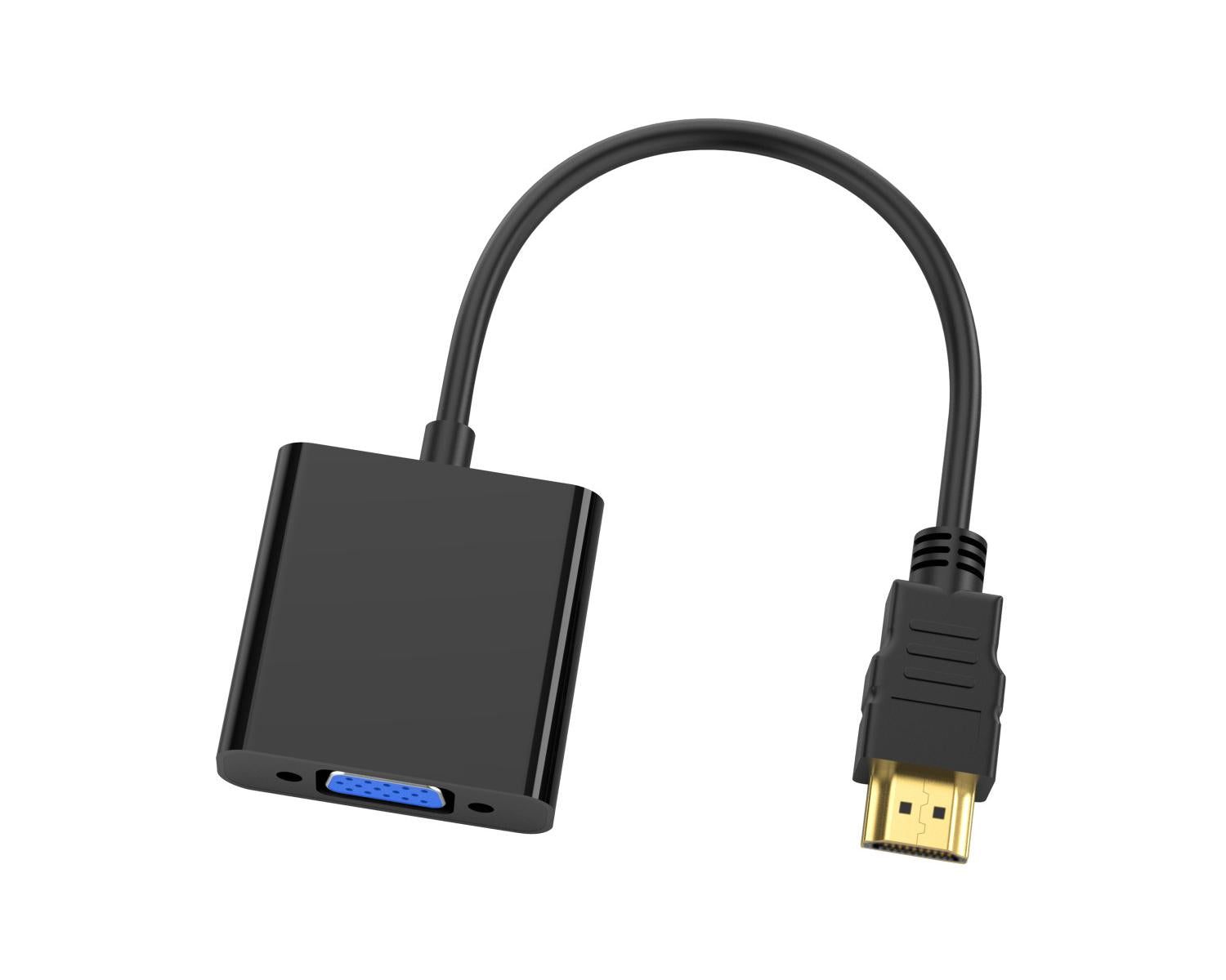 Conceptronic ABBY20B cavo e adattatore video 0,25 m HDMI tipo A Standard VGA D-Sub Nero