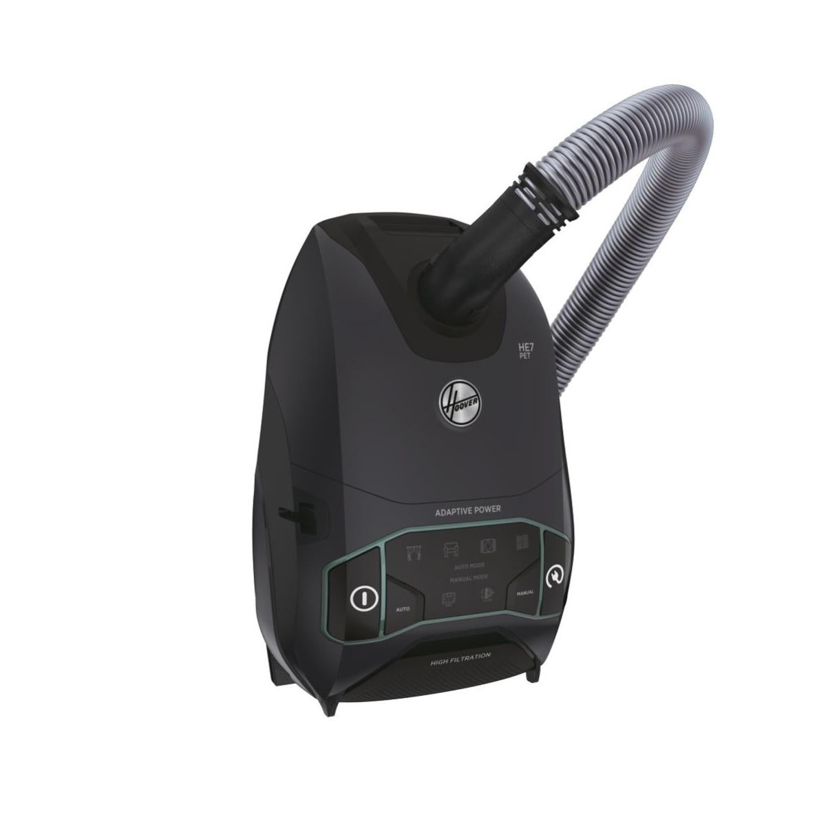 Hoover HE721PAF 011 6 L Aspirapolvere a Cilindro Secco 850 W Sacchetto per la Polvere Nero