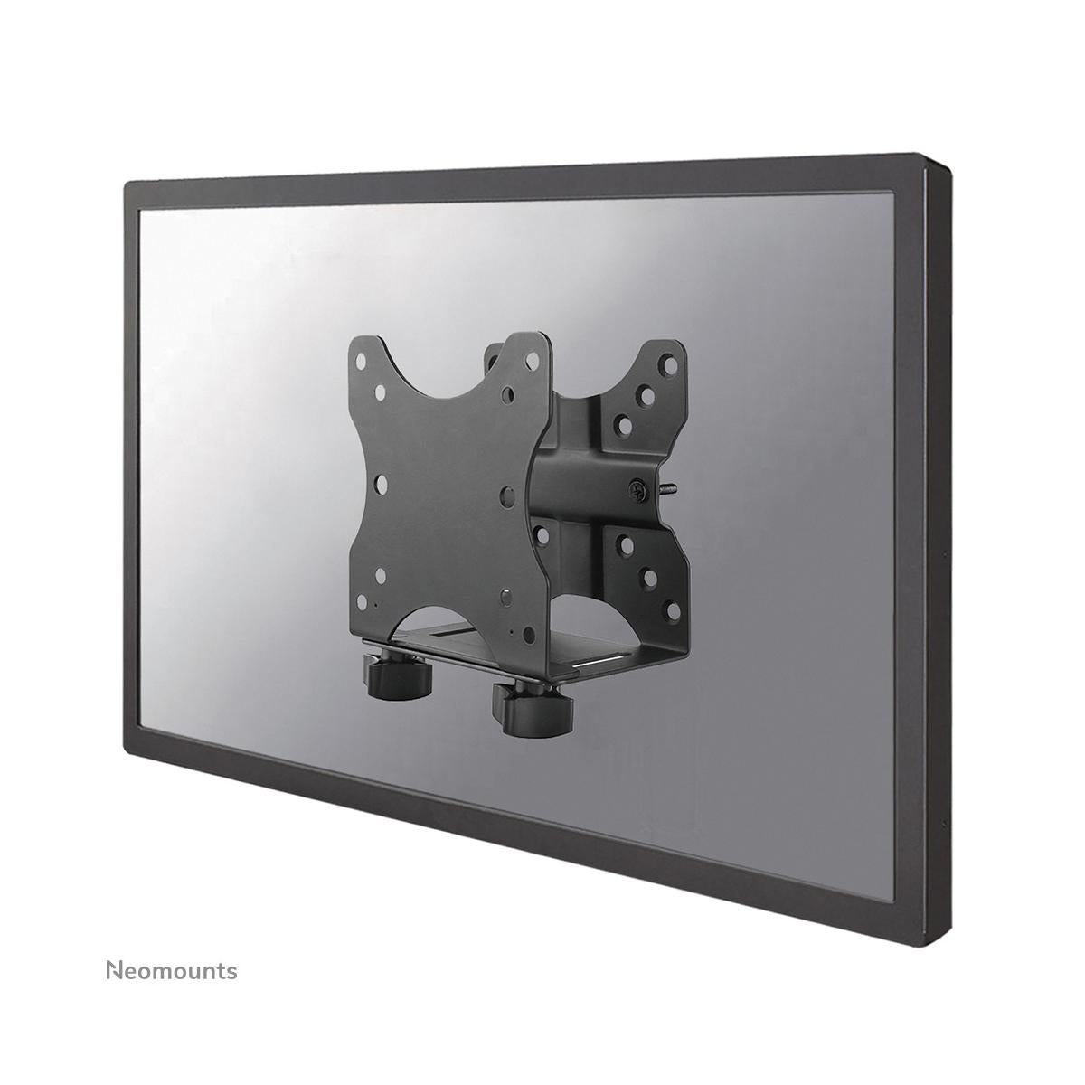 Neomounts NM-TC100BLACK supporto per CPU Supporto per CPU montata su supporto monitor Nero