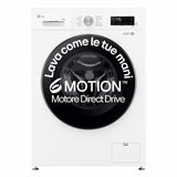 LG F4NX1009NWK Lavatrice smart 9kg Classe A 1400 giri 6 Motion Allergy Care Bianca