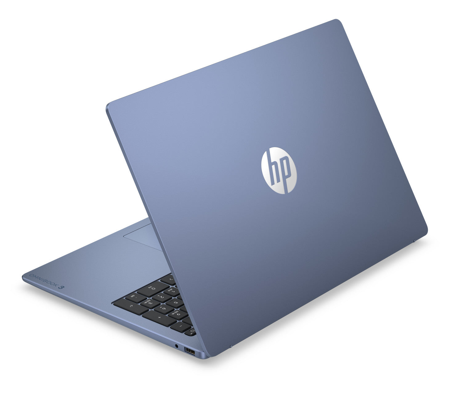 HP OmniBook 3 Laptop 16-by0005nlx AMD Ryzen 5 N150 Computer portatile 40,6 cm (16") 2K 8 GB DDR5-SDRAM Wi-Fi 6 (802.11ax) Windows 11 Home Argento