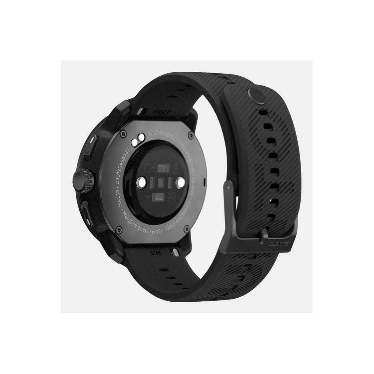 Suunto SS051013000 smartwatch e orologio sportivo 3.35 cm 1.32 pollici AMOLED 45 mm Digitale 466 x 466 Pixel Touch screen Nero GPS satellitare
