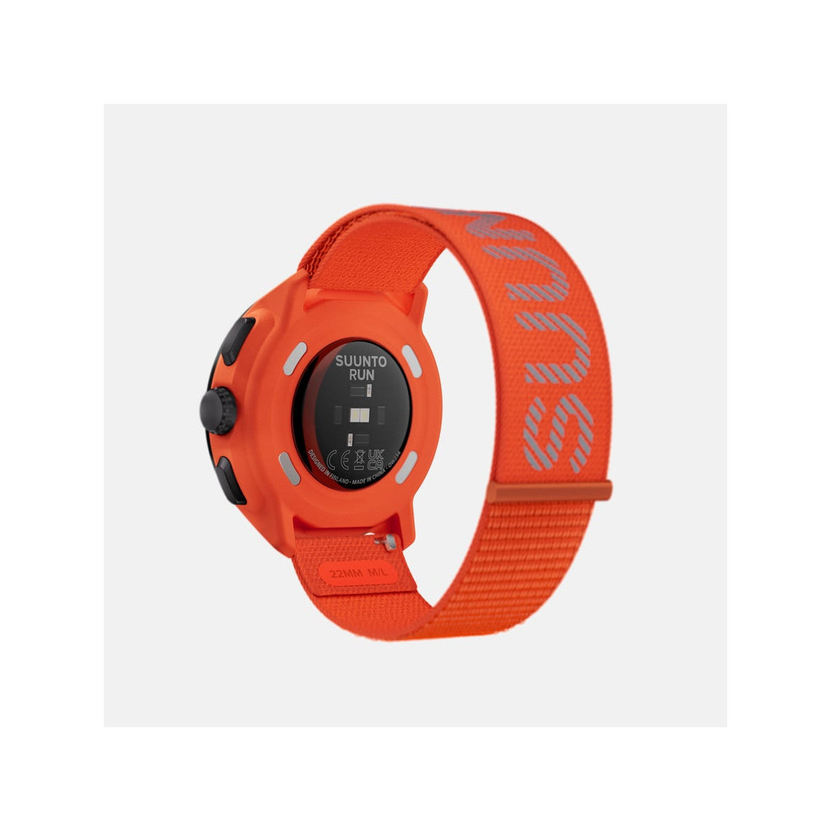Suunto Run 3,35 cm (1.32 pollici) AMOLED 46 mm Digitale 466 x 466 Pixel Touch screen Nero, Arancione GPS (satellitare)
