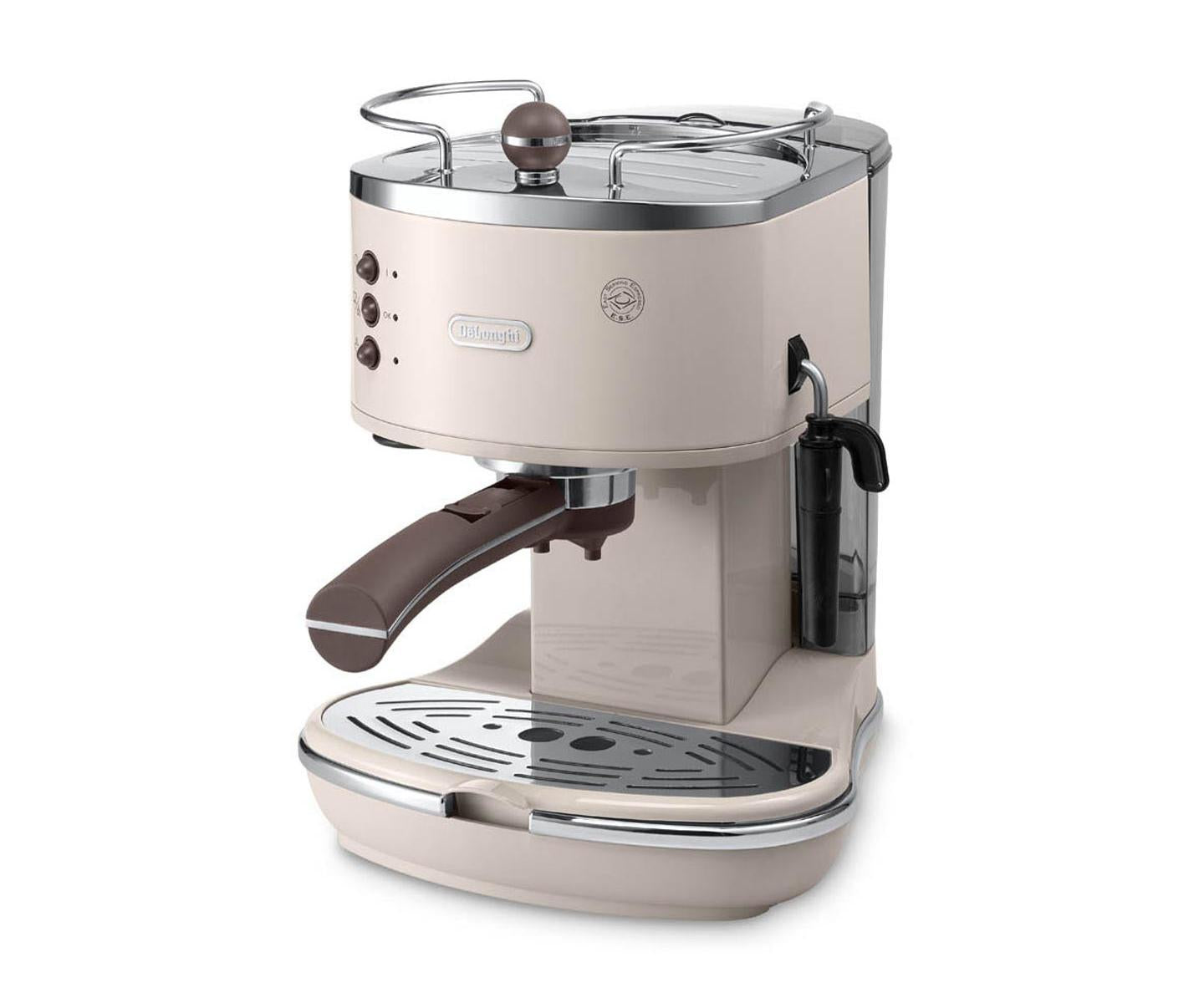 De Longhi ECOV 311.BG Macchina da Caffe' Vintage Beige Macinato Cialde