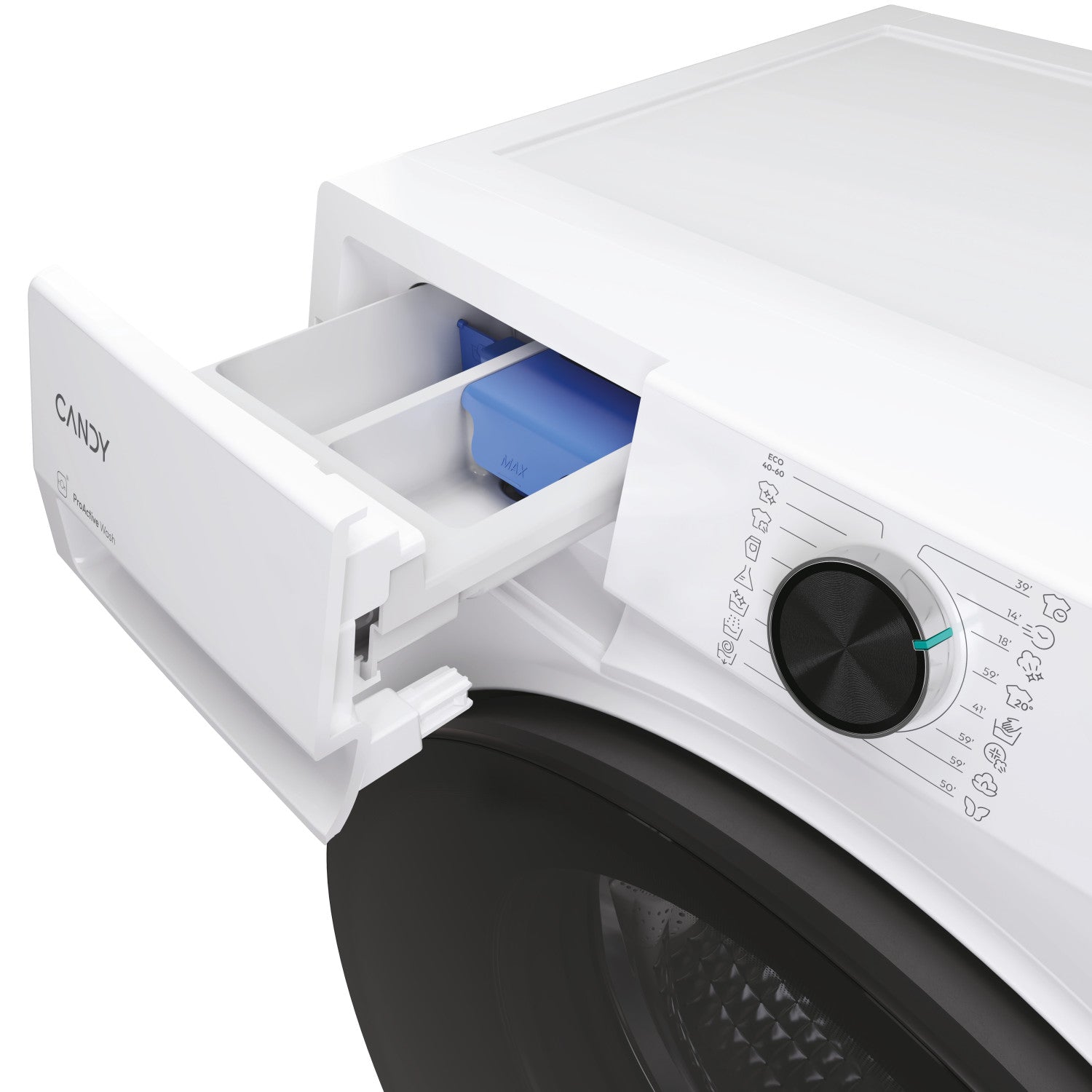 Candy BP 413BL8-S lavatrice Caricamento frontale 10 kg 1400 Giri/min Bianco