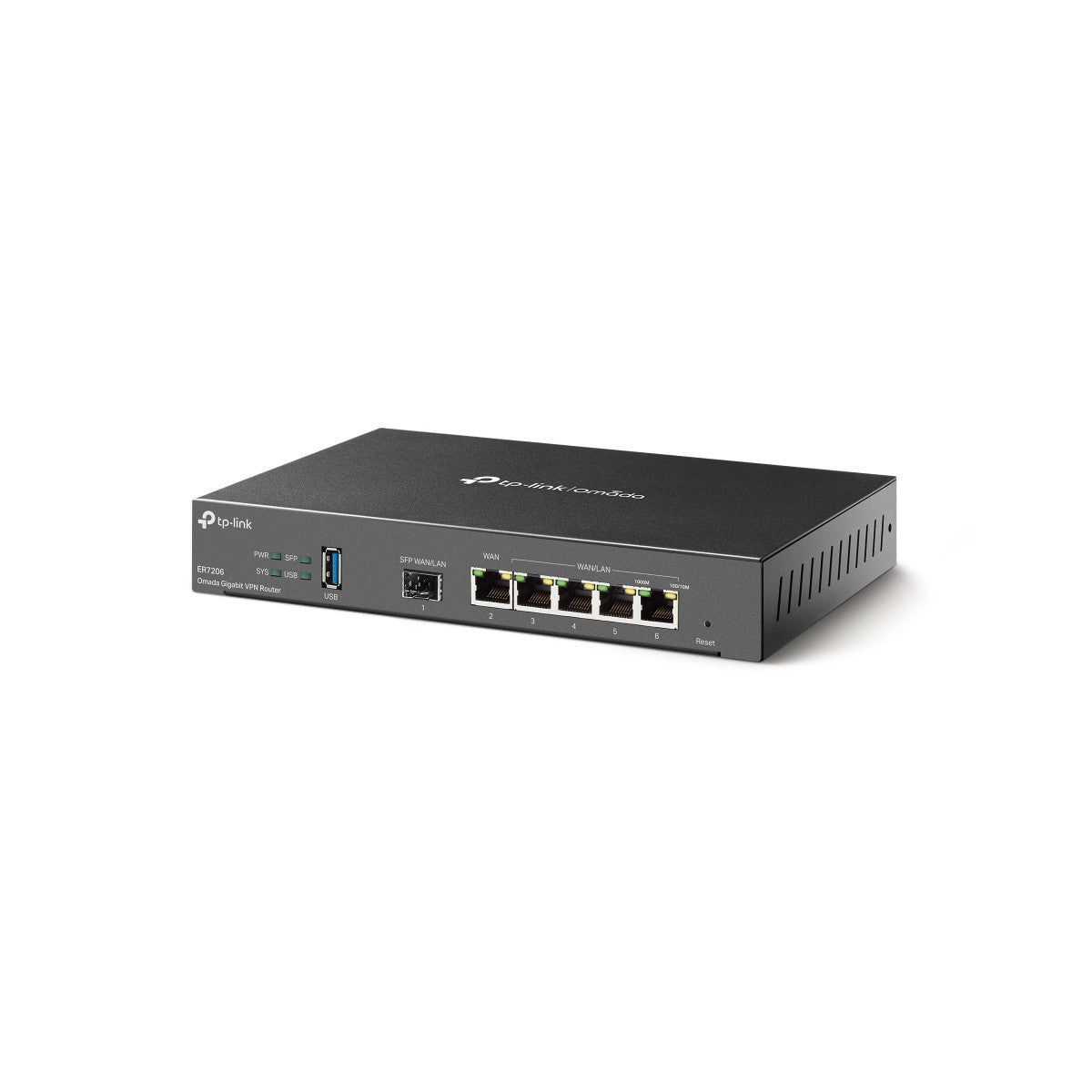 TP-Link Omada ER7206 router cablato Gigabit Ethernet Nero