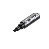 Pilot 400 marcatore permanente Punta smussata Nero 20 pz