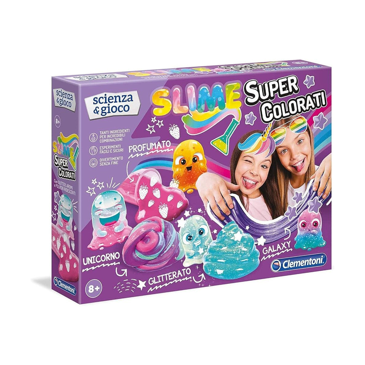 Clementoni Scienza E Gioco Fun Slime Super Colorati