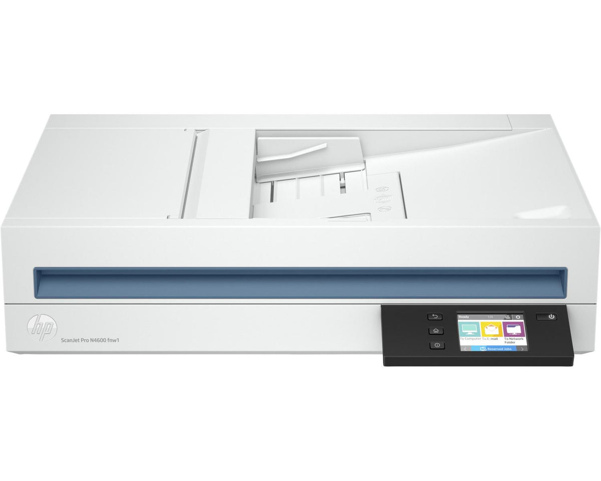 HP 20G07A Scanjet Pro N4600 fnw1 Scanner piano e ADF 1200x1200 DPI A5 Bianco