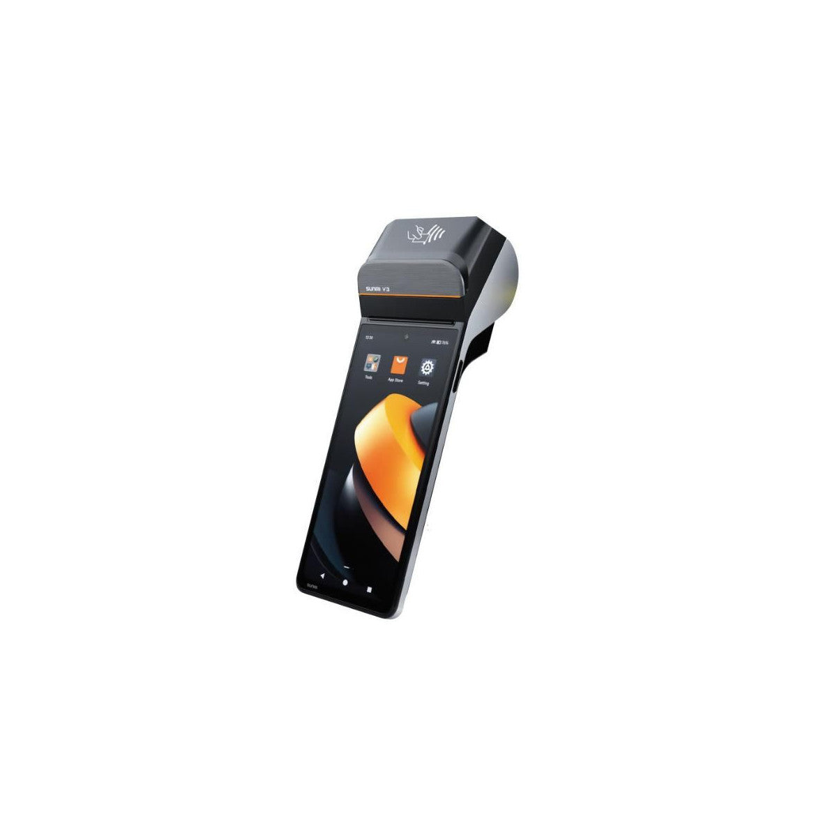 Sunmi V3H Display 6,75" 2D Scanner Stampante Termica 58mm Wi-Fi BTLE LTE Fingerprint Android 13 GMS