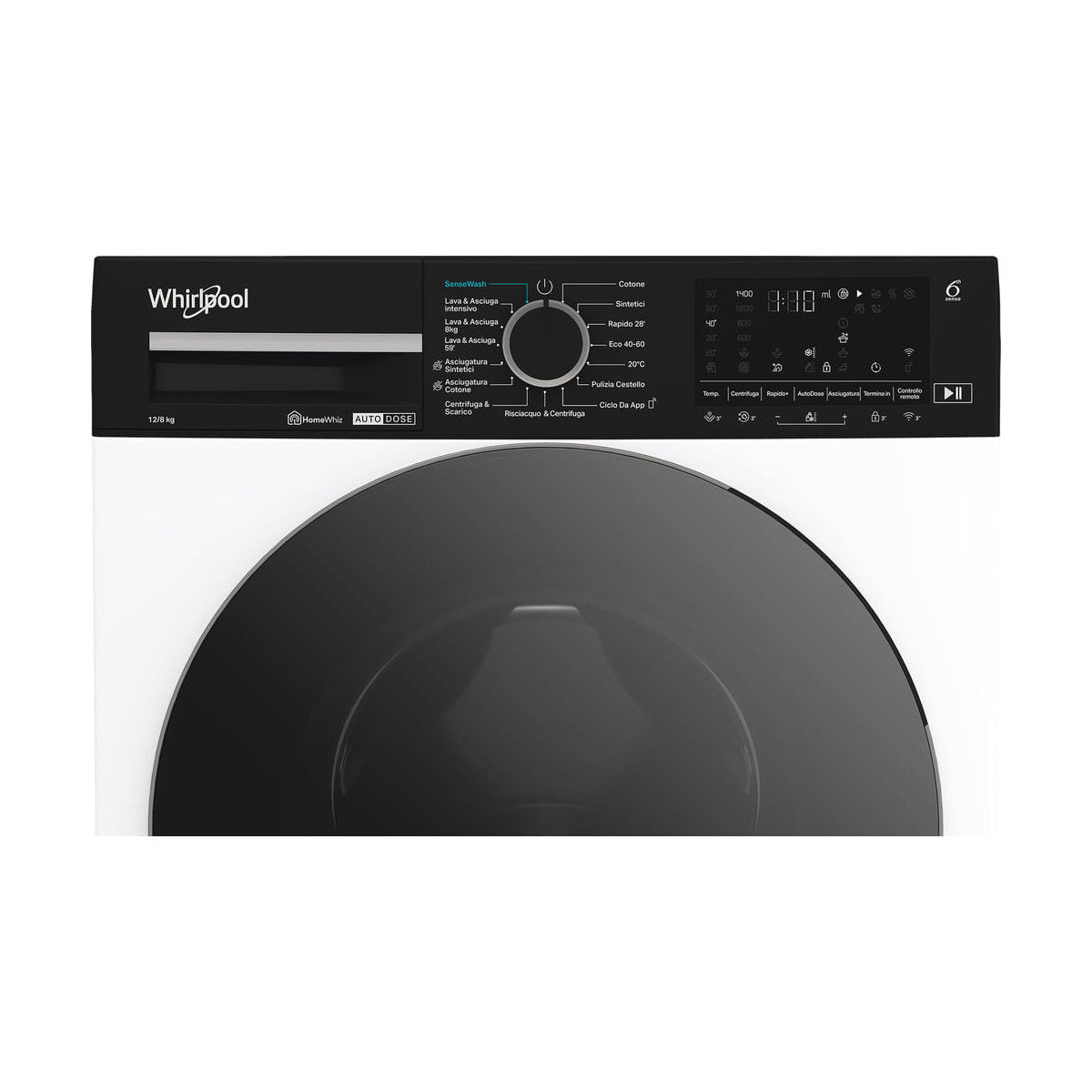 Whirlpool Lavasciuga a libera installazione - WPD 2836W ADS IT