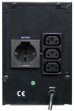 Mediacom M-UPS1000M gruppo di continuità (UPS) 1 kVA 600 W 4 prese AC