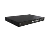 LevelOne GEP-2821 switch di rete Non gestito Gigabit Ethernet (10/100/1000) Supporto Power over Ethernet (PoE) 1U Nero