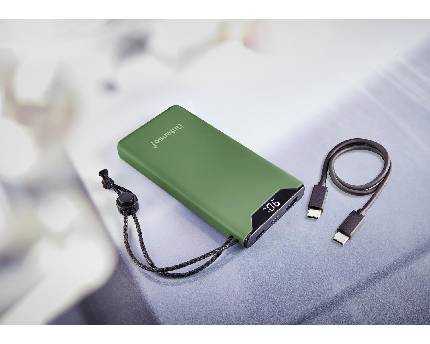 Intenso 7332037 batteria portatile Polimeri di litio (LiPo) 10000 mAh Verde