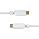 StarTech.com Cavo HDMI Premium Certificato Alta Velocità da 3m, 4K 60Hz / 1440p 144Hz, HDR10 / HDCP 2.2 / ARC, 18 Gbps, UHD HDMI 2.0 per TV / Monitor / Display, Rivestimento in TPE, Bianco
