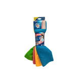 Vileda 141413 Panno per la Pulizia Microfibra Blu, Verde, Arancione, Rosso