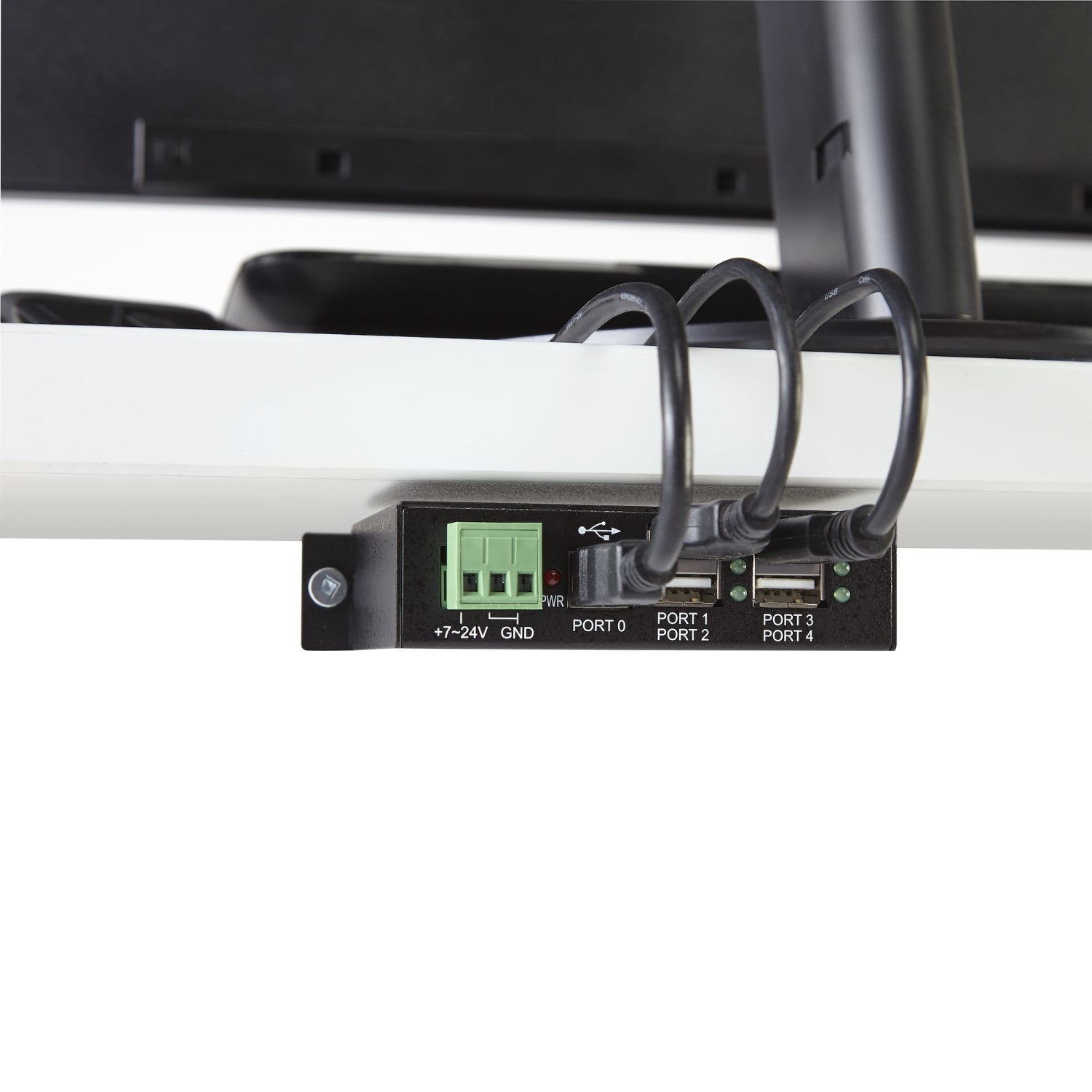 StarTech.com ST4200USBM hub di interfaccia USB 2.0 Type-B 480 Mbit/s Nero