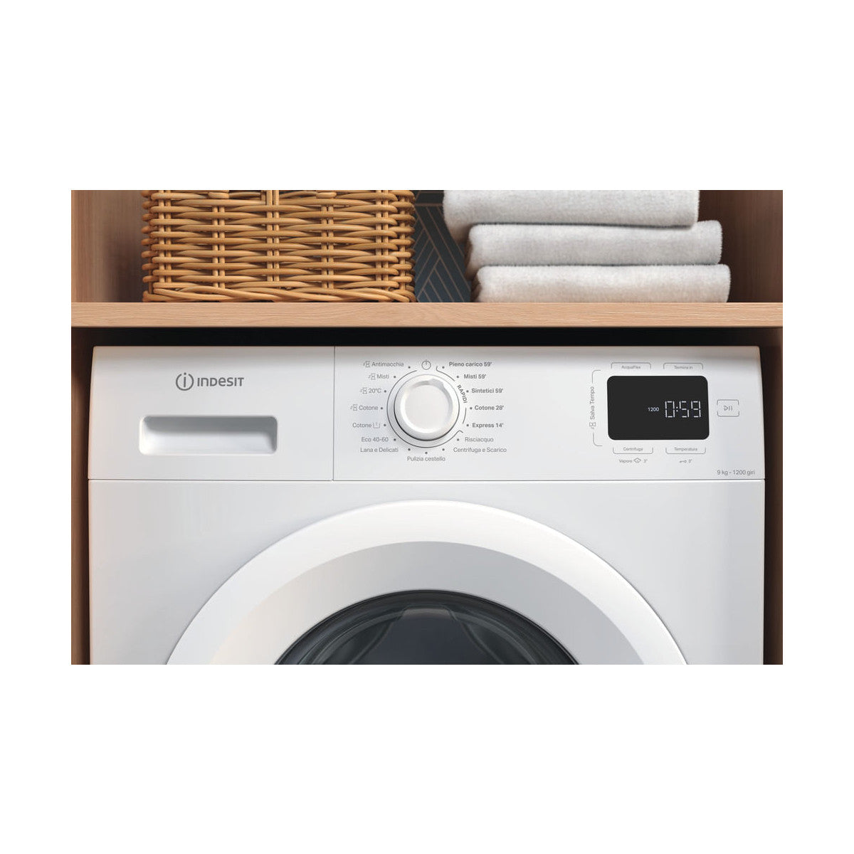 Indesit Lavatrice a libera installazione IM 962 MY TIME IT 9kg Bianco